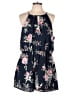 J for Justify 100% Polyester Floral Blue Romper Size XL - photo 1