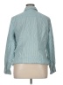 Chico's Teal Long Sleeve Button-Down Shirt Size XL (3) - photo 2