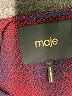 Maje Plaid Red Blazer Size EU (FR) 38 / US 6 - photo 6