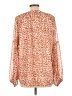 BTFBM 100% Polyester Orange Long Sleeve Blouse Size L - photo 2