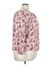 Como Vintage 100% Rayon Pink 3/4 Sleeve Blouse Size 3X - photo 4