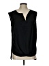 Apt. 9 100% Polyester Black Sleeveless Blouse Size L - photo 1
