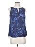 Greylin Blue Sleeveless Blouse Size S - photo 1