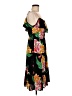 Old Navy 100% Rayon Tropical Black Cocktail Dress Size M (petite) - photo 4