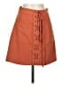 Lovers + Friends 100% Polyester Orange Casual Skirt Size S - photo 1