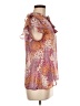 Aqua Pink Sleeveless Blouse Size M - photo 4
