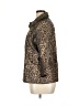 JM Collection Animal Print Gold Jacket Size 14 - photo 5