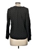 J.Crew 100% Viscose Polka Dots Black Long Sleeve Blouse Size M - photo 2