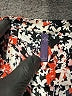 Not Your Daughter's Jeans 100% Polyester Black 3/4 Sleeve Blouse Size L - photo 7