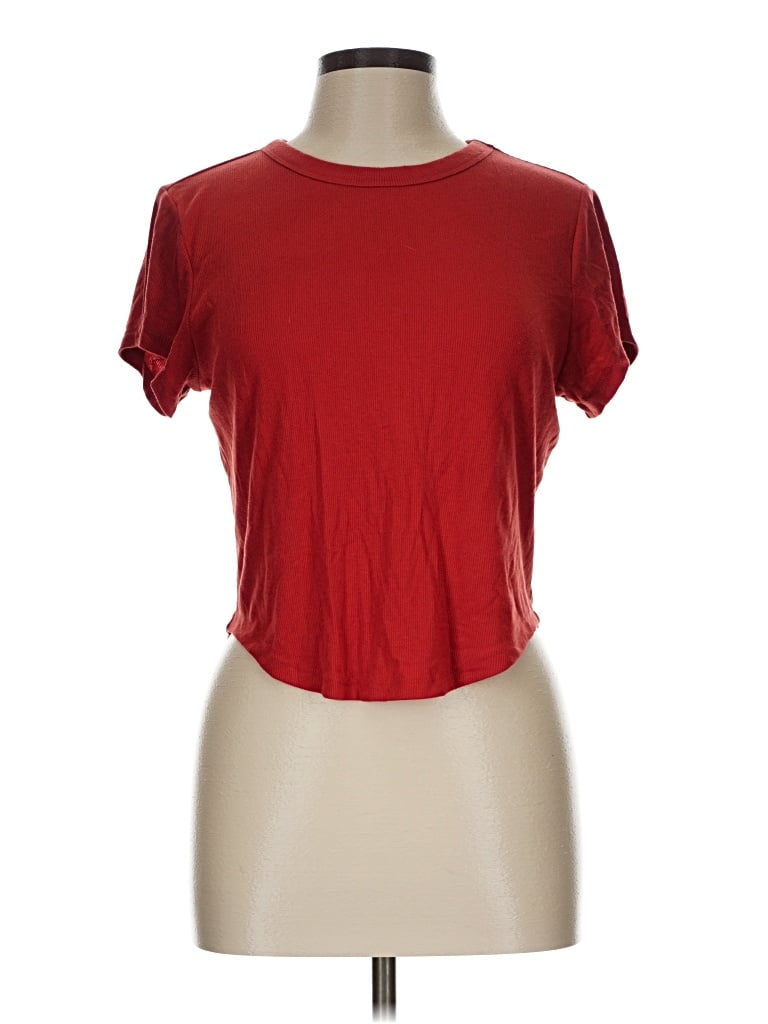 Pre-owned Active By Old Navy Short Sleeve T-shirt In Red
