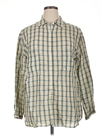 Max Studio Long Sleeve Button-Down Shirt (view 1)