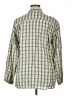 Max Studio Plaid Green Long Sleeve Button-Down Shirt Size L - photo 2