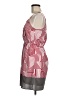 Everly 100% Polyester Graphic Red Casual Dress Size M - photo 5
