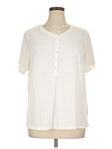 Candace Cameron Bure Short Sleeve Blouse (view 1)