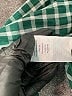 J.Crew 100% Cotton Checkered-gingham Green Long Sleeve Blouse Size 00 - photo 8