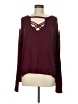 Nanette Lepore Burgundy Pullover Sweater Size M - photo 1