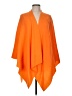 Do Everything in Love 100% Acrylic Orange Poncho One size - photo 1