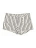 Almost Famous Stripes Ivory Shorts Size 13 - photo 1