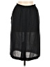 Lloyd Williams Solid Black Casual Skirt Size 8 - photo 2