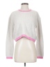 French Connection Color Block Gray Pullover Sweater Size S - photo 1