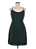 TOBI Solid Green Cocktail Dress Size M - photo 1