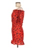 Lulus 100% Rayon Red Cocktail Dress Size M - photo 5