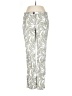 Talbots Paisley Ivory Green Casual Pants Size 2 - photo 1