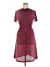 Assorted Brands Tweed Burgundy Cocktail Dress Size XL - photo 1