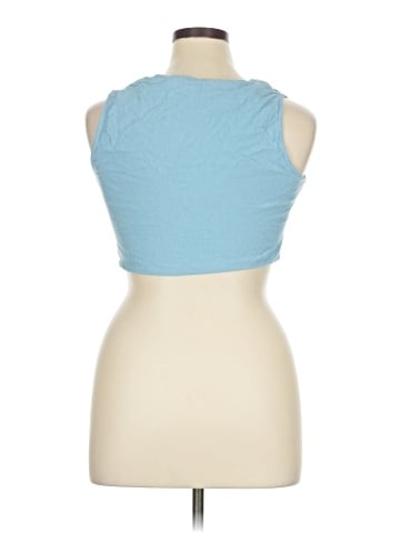 Cider Sleeveless Button-Down Shirt (view 2)