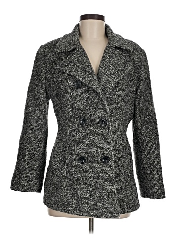 AK Anne Klein Wool Coat (view 1)