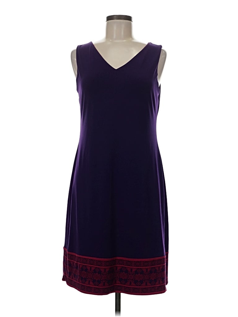 Pre-owned Magnolia Grace Casual Dress In Purple