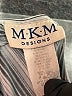 MKM Designs Gray Black 3/4 Sleeve Top Size 2X - photo 7