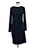 MICHAEL Michael Kors Solid Blue Cocktail Dress Size 8 - photo 1