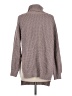Shein 100% Polyester Gray Turtleneck Sweater Size M - photo 2