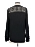 Express 100% Polyester Black Long Sleeve Blouse Size S - photo 2