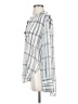 Banana Republic Silver Long Sleeve Blouse Size S - photo 5