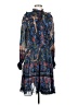 Warm Paisley Blue Casual Dress Size 4 (2) - photo 1