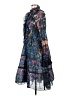 Warm Paisley Blue Casual Dress Size 4 (2) - photo 5