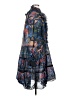 Warm Paisley Blue Casual Dress Size 4 (2) - photo 4