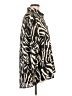 American Bling 100% Polyester Animal Print Black Long Sleeve Blouse Size L - photo 4