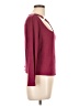 Venus Burgundy Long Sleeve Top Size L - photo 4