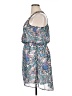 Eyeshadow 100% Polyester Paisley Blue Casual Dress Size XL - photo 5