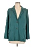 J.Jill Solid Teal Blazer Size M (petite) - photo 1