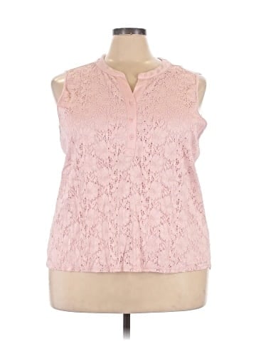 NY Collection Sleeveless Blouse (view 1)