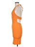 Unbranded Orange Cocktail Dress Size M - photo 5