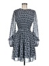 Boden 100% Polyester Blue Cocktail Dress Size 6r - photo 1