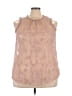 Torrid Pink Sleeveless Blouse Size 3X Plus (3) - photo 1
