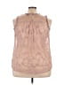 Torrid Pink Sleeveless Blouse Size 3X Plus (3) - photo 2