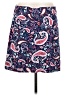 Talbots Paisley Blue Casual Skirt Size 8 - photo 1