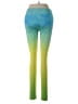 Noli Tie-dye Blue Yellow Yoga Pants Size M - photo 2